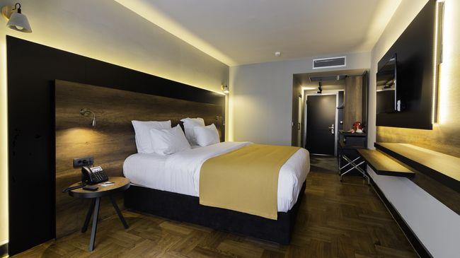 Next Door Park Hotel Скопие Стая снимка